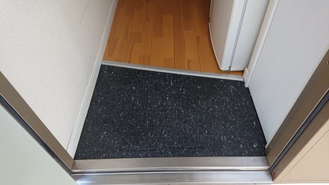 レオパレスコスモスの玄関