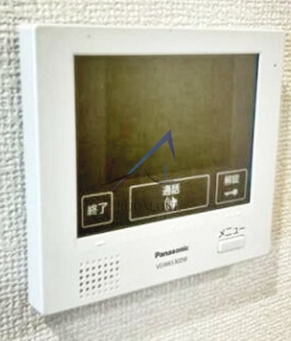 メゾンロジィエのセキュリティ|モニター付きインターホンです。