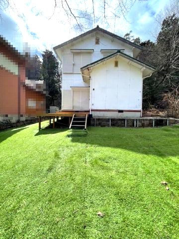 高島市今津町梅原中古戸建の庭