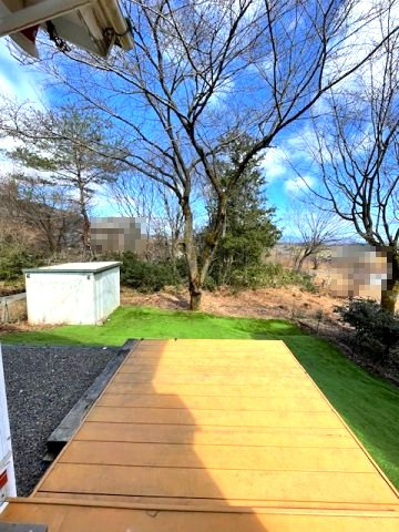 高島市今津町梅原中古戸建の庭