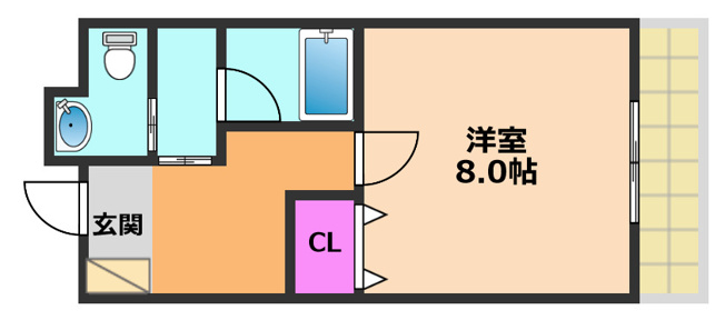 【間取り】 | グランベール京口