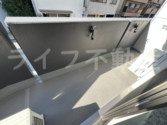 玉造BASEのバルコニー