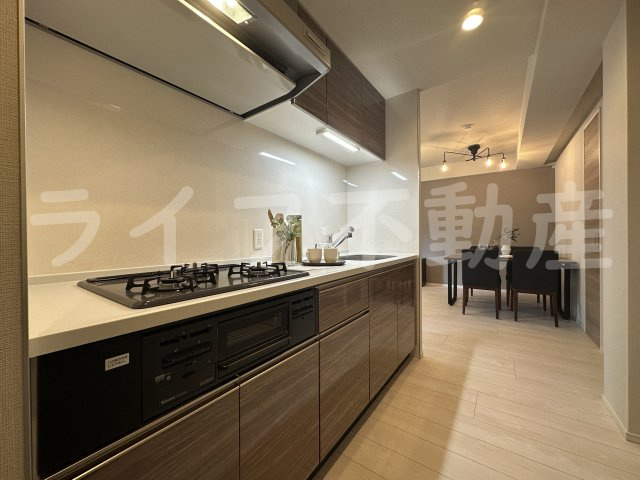 玉造BASEのキッチン