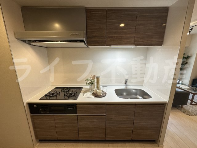 玉造BASEのキッチン