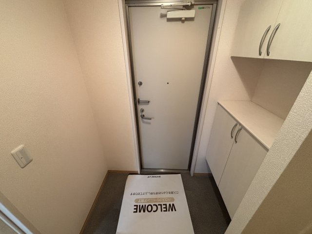 グレース中谷A棟の玄関|ゆったりとした玄関です