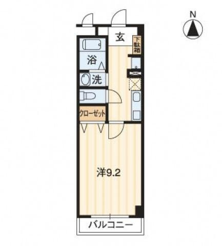 ドエル森の木の間取り|間取図 