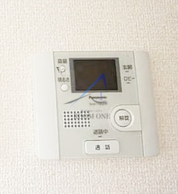 ベルウッドのセキュリティ|モニター付きインターホンです。