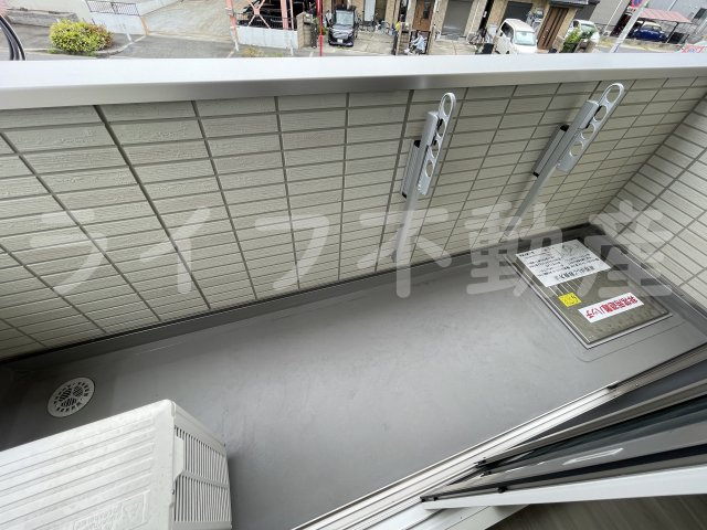 レジデンス藤戸のバルコニー