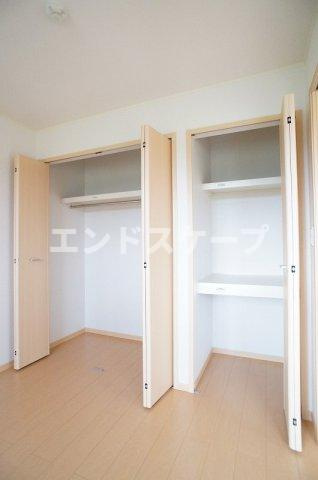 グレイス・フォーシーズンＡの収納|高崎、前橋のお部屋探しはエンドスケープまで！お客様の理想お聞かせ下さい♪