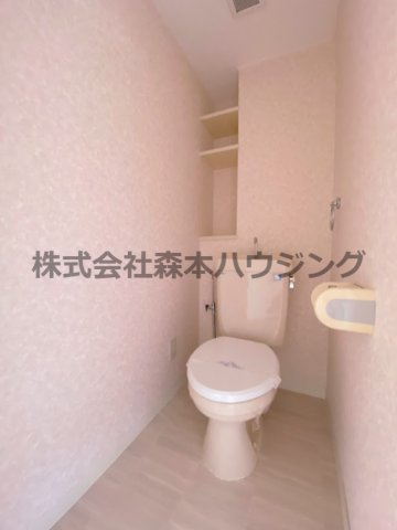【トイレ】 | 　ネストクレール | 清潔感のあるトイレです