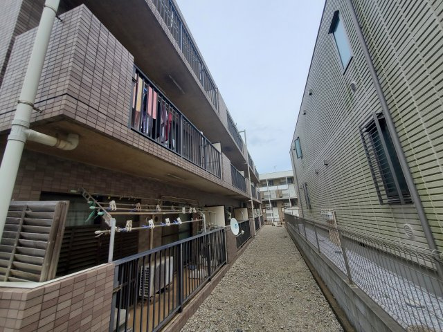 習志野市鷺沼台４丁目の賃貸マンションのバルコニー