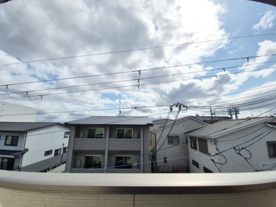 【展望】 | 紫竹西大門町　一戸建 | 採光を遮るものがなく、空が大きく広がります♪