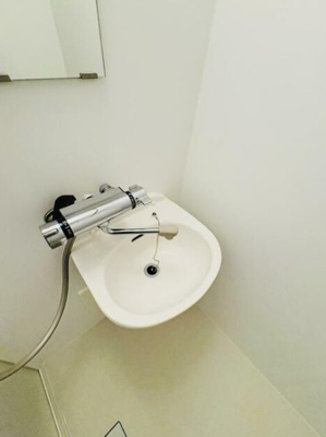 【洗面所】 | ライオンズプラザ芝公園 | 洗面所です