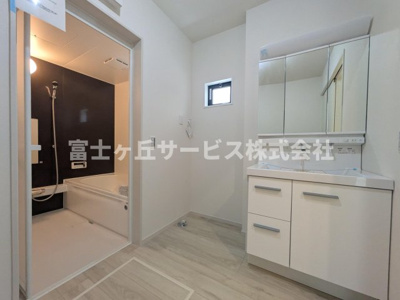 【脱衣所】 | 浜松市中央区篠ケ瀬町 新築一戸建て 2号棟 | 脱衣場です