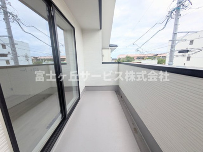 【バルコニー】 | 浜松市中央区篠ケ瀬町 新築一戸建て 2号棟 | バルコニーです