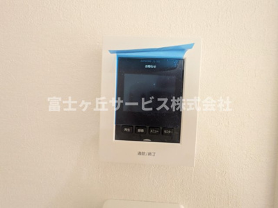 【セキュリティ】 | 浜松市中央区篠ケ瀬町 新築一戸建て 2号棟 | TV付インターホンです