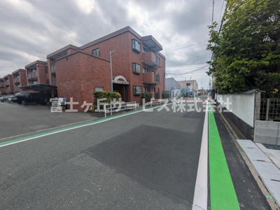 【前面道路含む現地写真】 | 浜松市中央区篠ケ瀬町 新築一戸建て 2号棟 | 前面道路です