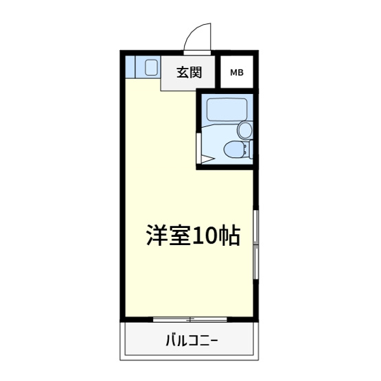 【間取り】 | 第一竹村コーポ