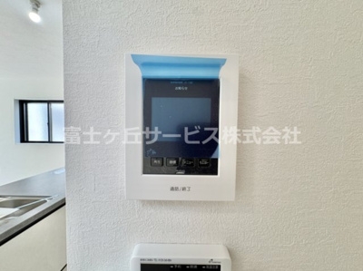 【セキュリティ】 | 浜松市中央区篠ケ瀬町2丁目 新築一戸建て 2号棟 | TVインターフォンです
