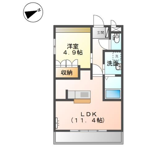 【間取り】 | シャン　グリシーヌ