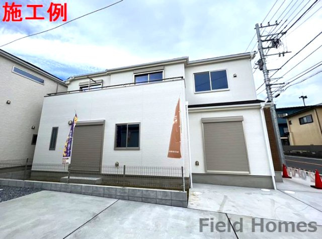 綾瀬市綾西4丁目新築戸建て　A号棟の外観|外観施工例