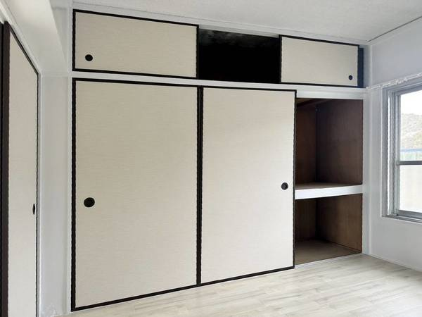 ビレッジハウス鳴滝17号棟の収納|ビレッジハウスの同一物件・同一タイプの間取りの写真です