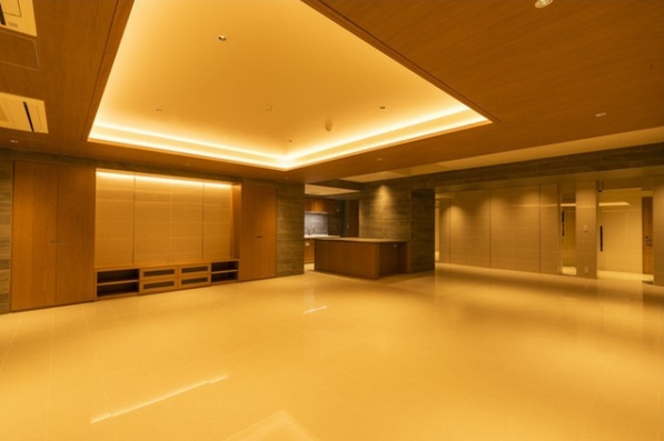 品川区上大崎２丁目の賃貸マンションの居間・リビング