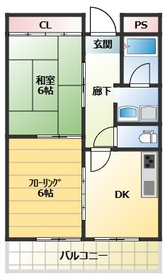 メゾン・ラ・フォーレの間取り