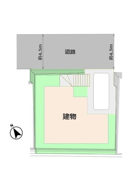 横浜市戸塚区上柏尾町の新築一戸建の区画図|区画図