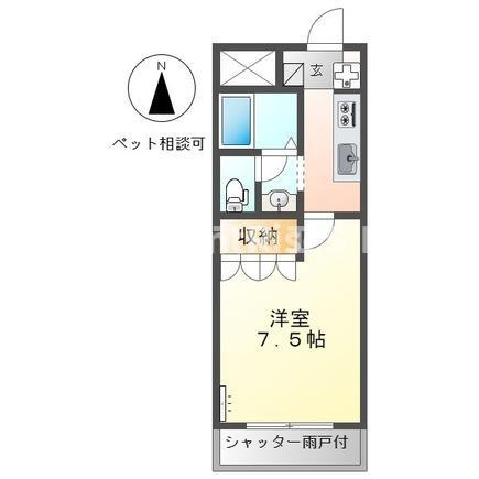 オリーブ館の間取り|間取図