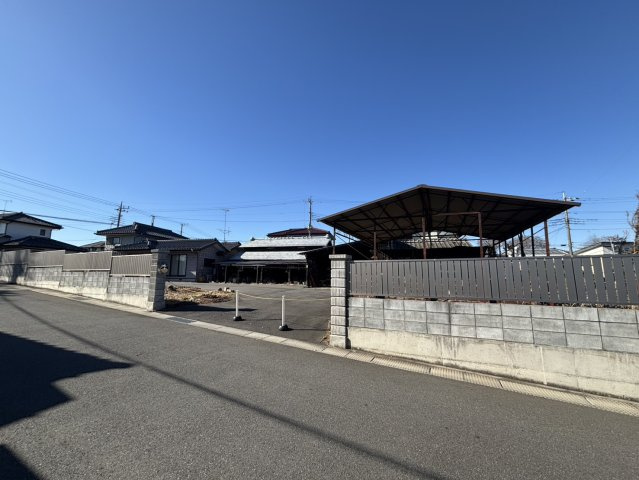 野田市関宿台町　売地の外観