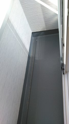 【バルコニー】 | ウェルデンス熊谷C | 外からの目が気にならないバルコニーで洗濯物が干せます