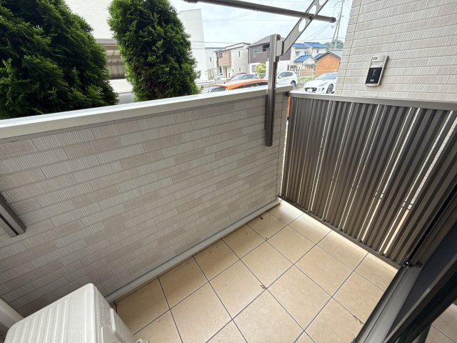 エクセル伊伝居のバルコニー