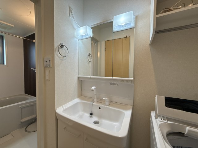 エクセル伊伝居の洗面所
