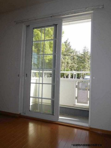 ヴィラ神明Ａのバルコニー