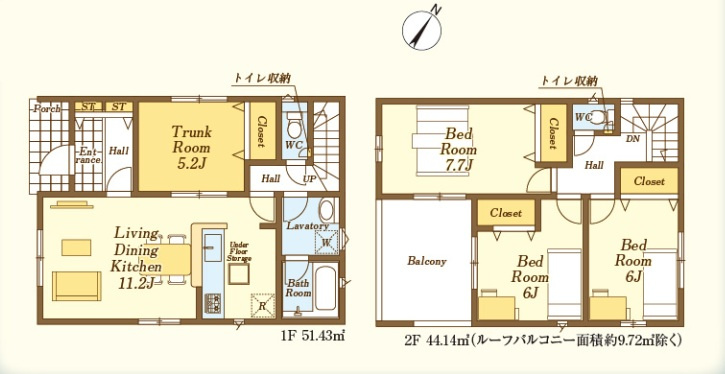 川越市諏訪町  全8棟 新築戸建　クレイドルガーデン