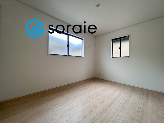 川越市諏訪町  全8棟 新築戸建　クレイドルガーデンの寝室|令和8年7月6日撮影。