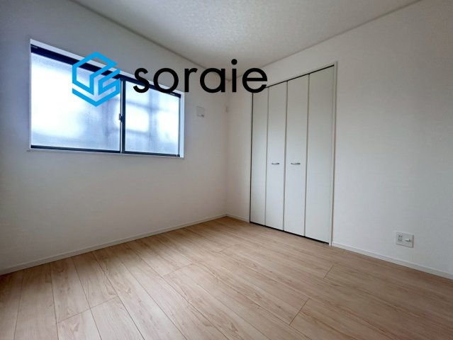 川越市諏訪町第2  全8棟 新築戸建　クレイドルガーデンの洋室|令和8年7月6日撮影。