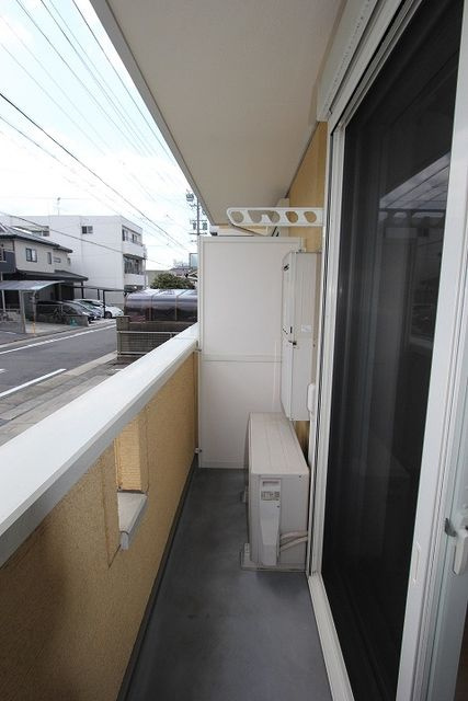 グリュネ・城山のバルコニー