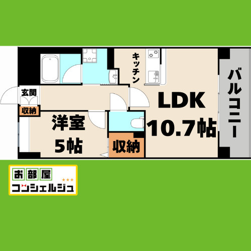 Naviglio Palazzoの間取り