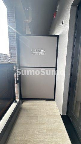 U RESIDENCE東比恵のバルコニー