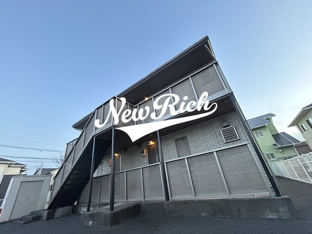 高崎市並榎町のアパートの外観