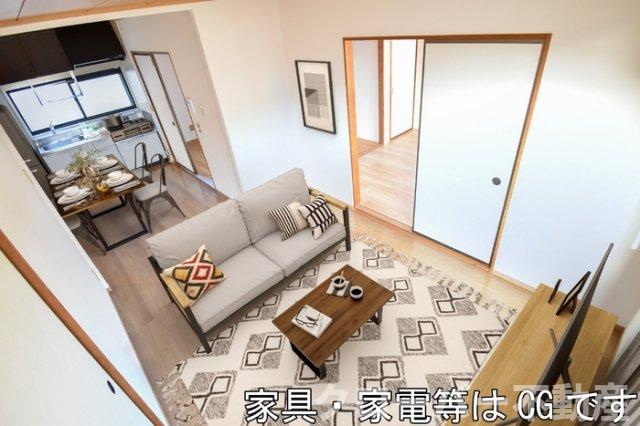 セジュールKEI Ｃ棟の居間・リビング|居室・リビング