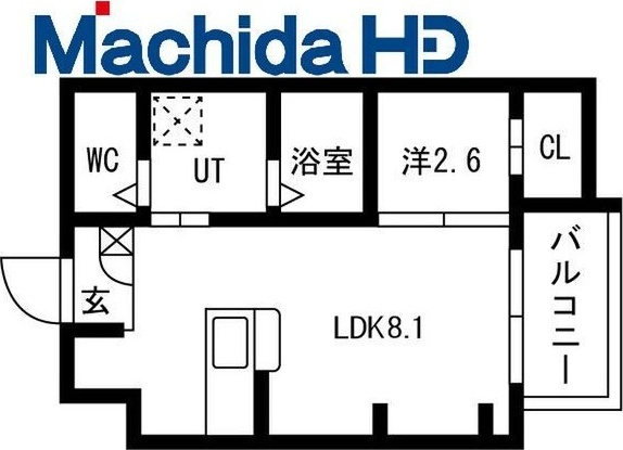 【間取り】 | 西湊町ジーイー・ディス