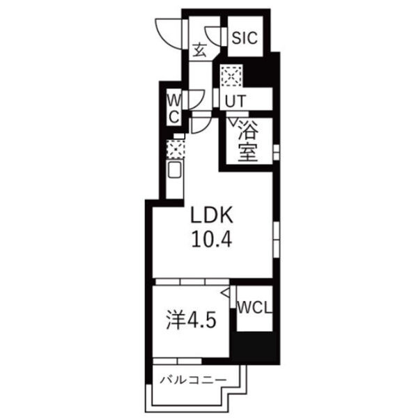 ミラージュパレス本町Departの間取り