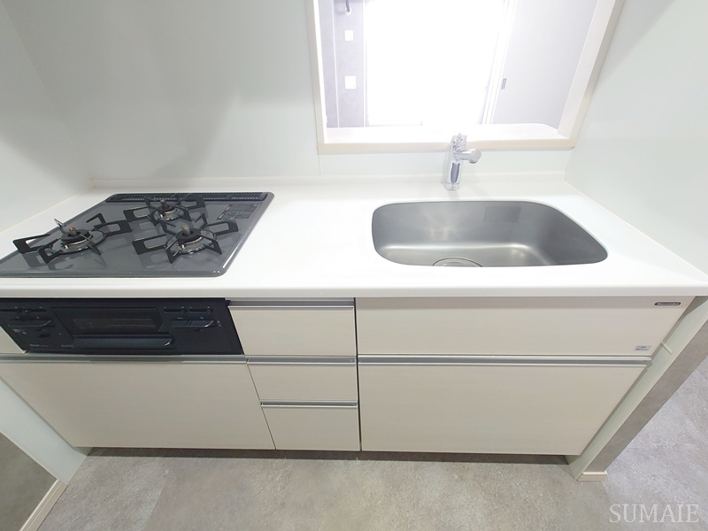 フクロク・レーヴ・マンションのキッチン|システムキッチンです☆