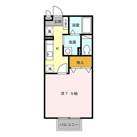 サンテラスＰｉｘｙの間取り