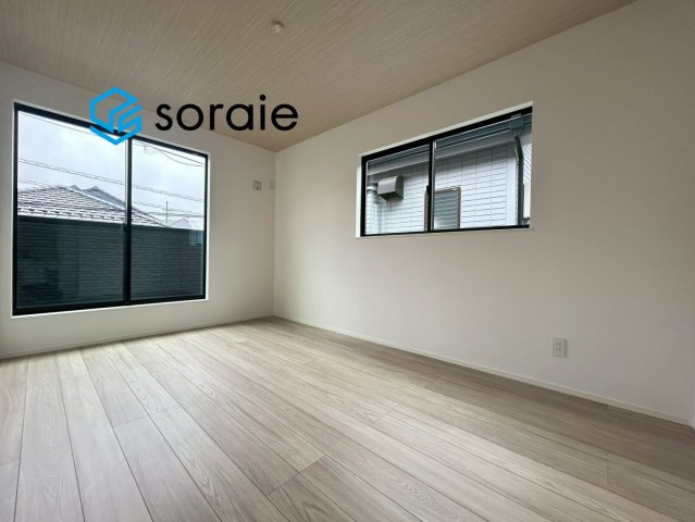 川越市砂新田5丁目　全1棟　新築戸建の寝室|6/25　撮影