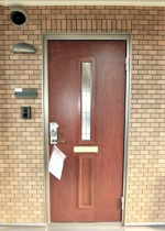 シンプルで使いやすい玄関です