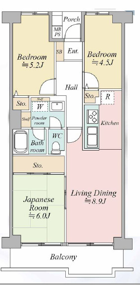 パレ平塚すみれ平弐番館